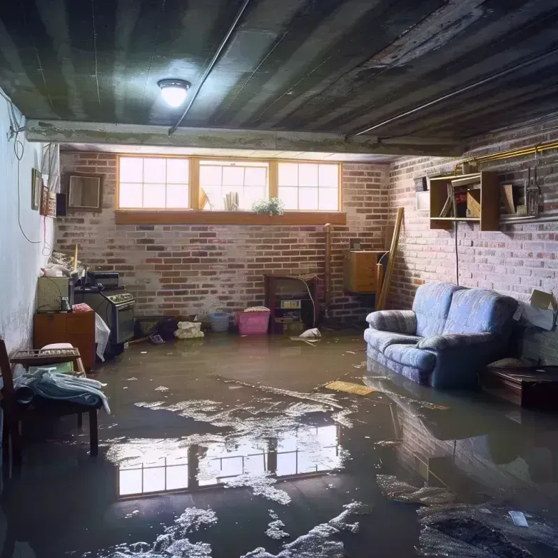 Flooded Basement Cleanup in Marshall County, OK